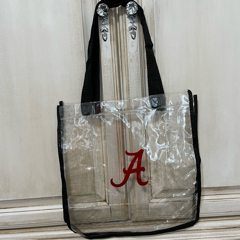 Brand new without tags Alabama clear bag